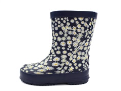Wheat rubber boot Alpha Ink flowers